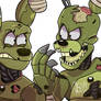 Scraptrap and Springtrap