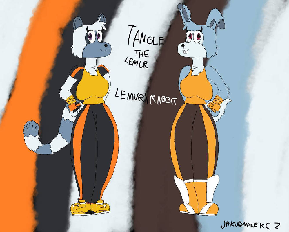 Lemur Mix Rabbit Tangle the Lemur / Rabbit - Sonic X by JakubMacekCZ on DeviantArt