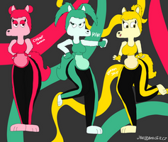 Trios Creams Girls of Scoop Troopers