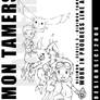 Digimon Tamers Line Art WIP