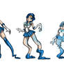 Sailor Mercury Clothing Transformation