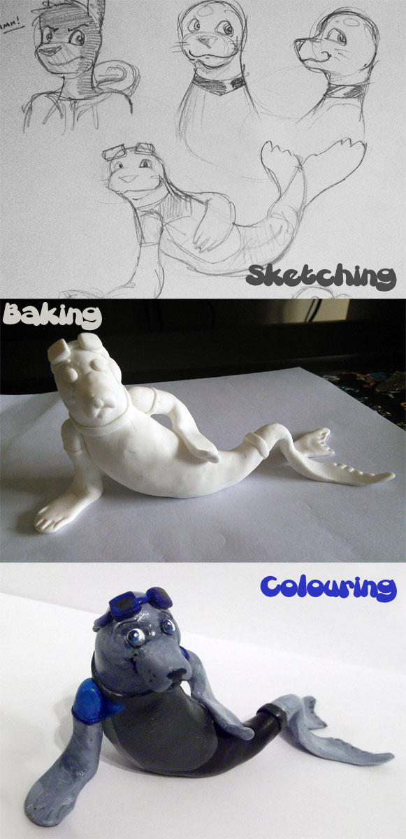 Deviantart Clay Clay Sculpting Creative Process by Redflare500 on DeviantArt