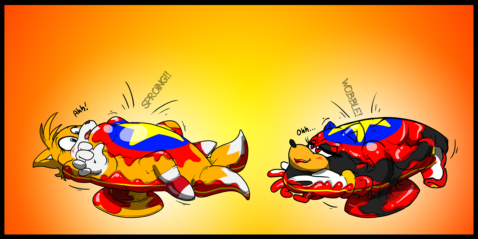 Shadowfriendly Deviantart Tails Tails and Shadow TG Spring TF by Redflare500 on DeviantArt