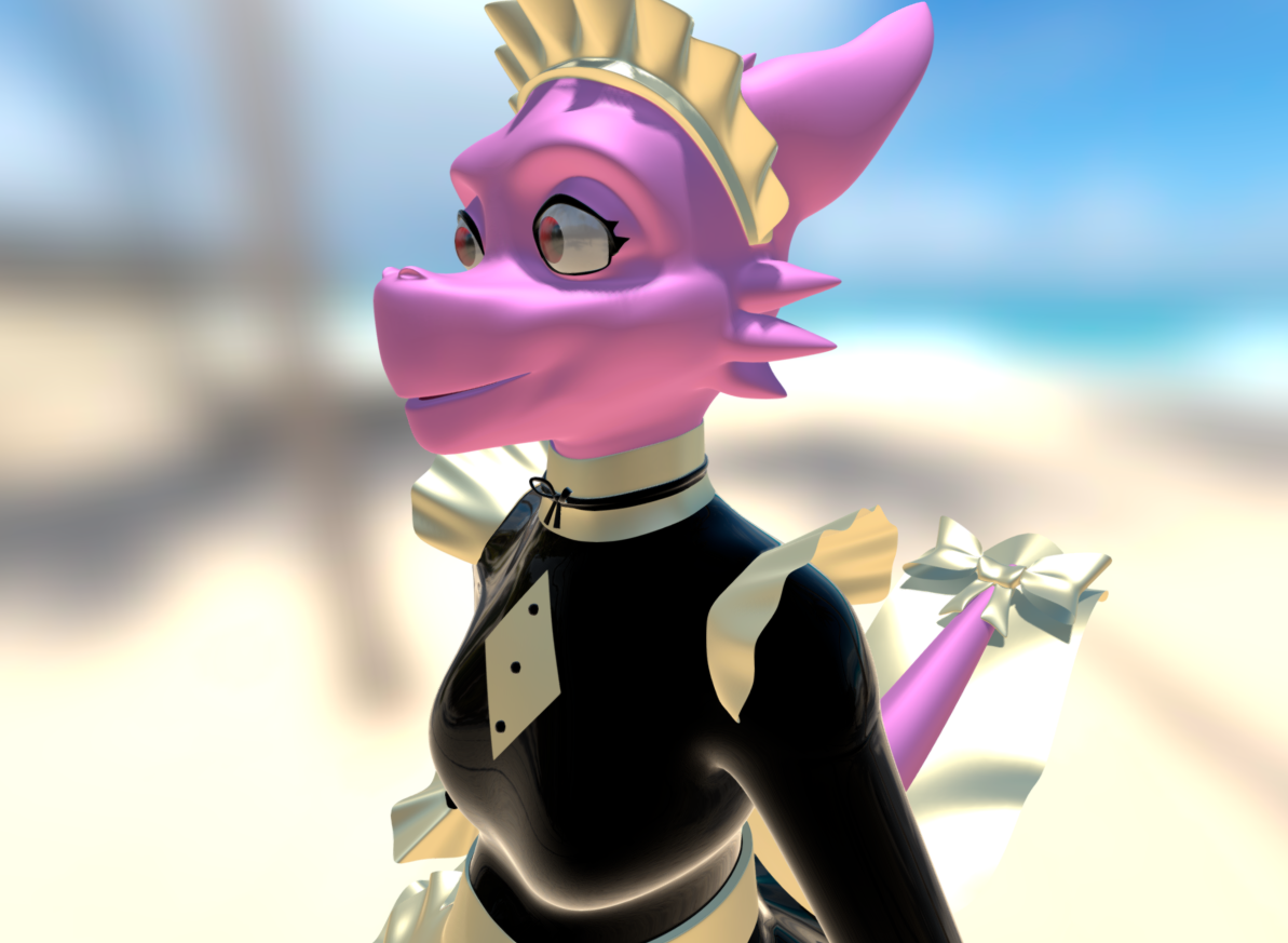 Charlotte the Dragon 3D Reference