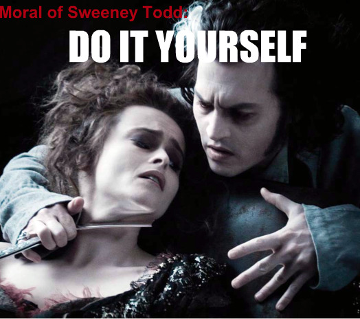 Moral of Sweeney Todd