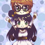 P.C chibi couple