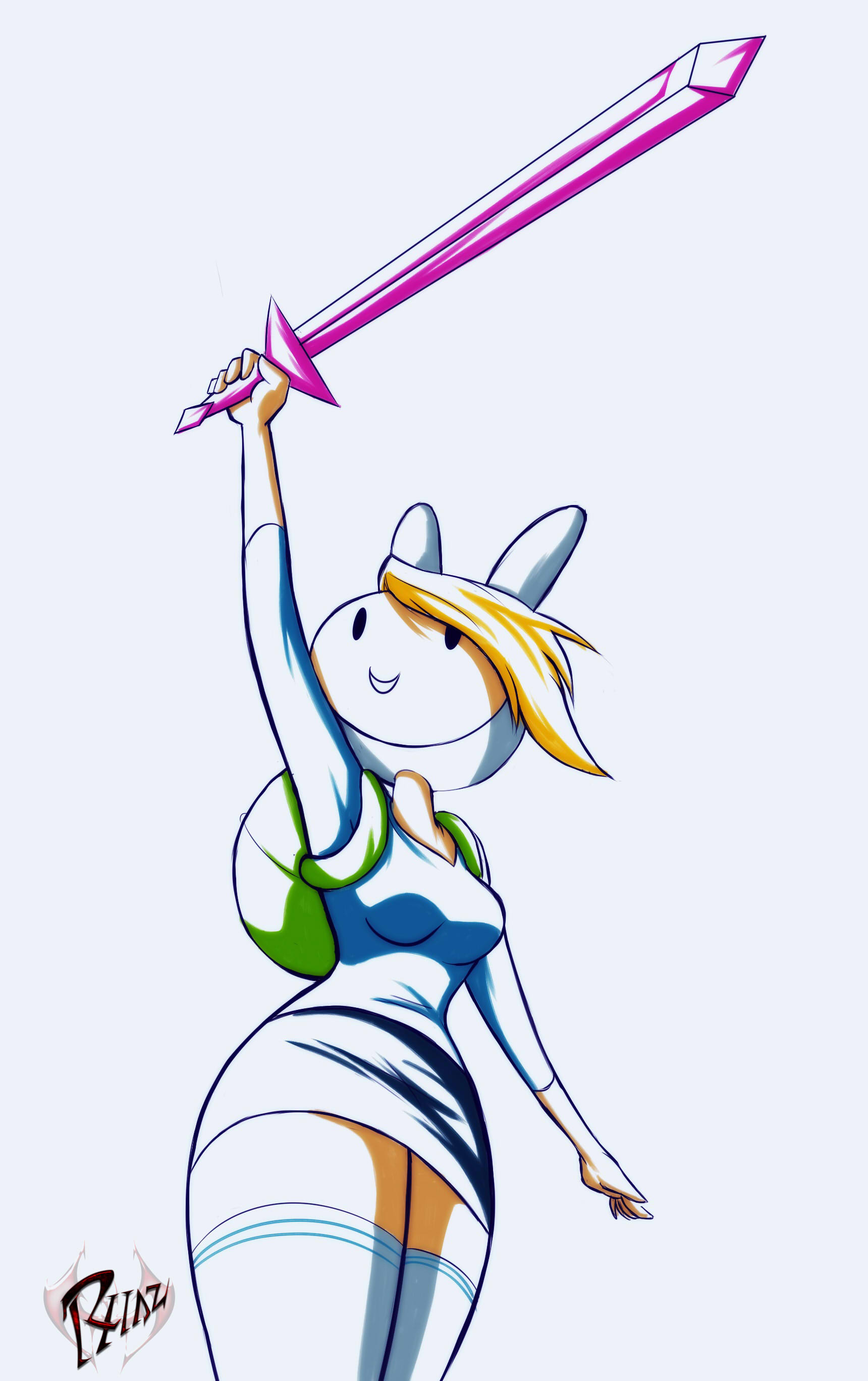 Fionna the Human - Adventure Time by Qhyperdunk24 on DeviantArt