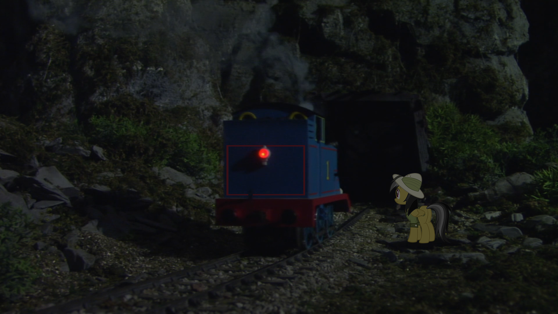 Daring Do Deviantart Thomas and Daring Do at the entrance of the mine by ThomasFan6129 on ...