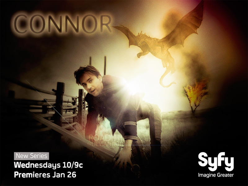 Buffy + Angel Wallpaper Poster: Connor