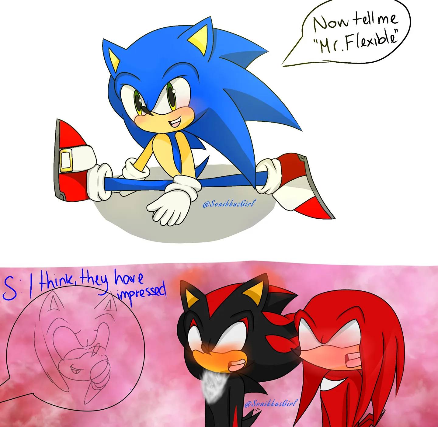 How to ship Sonic and Shadow + by ClassicMariposAzul on DeviantArt