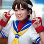 Sakura cosplayer