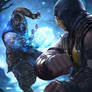 MKX Sub Zero VS Scorpion