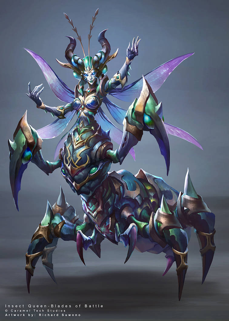 Insect Queen by r-chie on DeviantArt