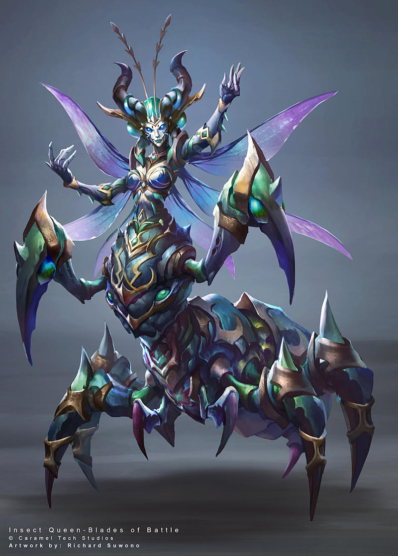 Insect Queen by r-chie on DeviantArt