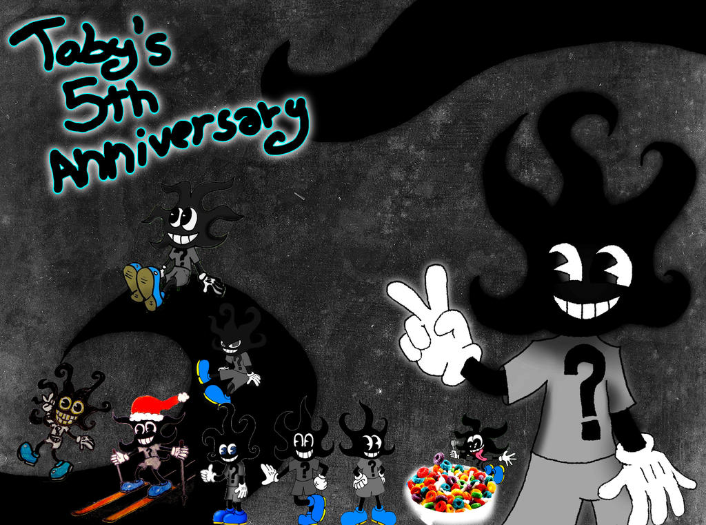Toby's 5th Anniversary by FlesCurtis on DeviantArt