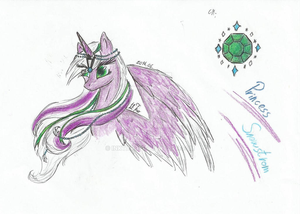 North Kingdom- Princess Snowstrom by InkTaro on DeviantArt