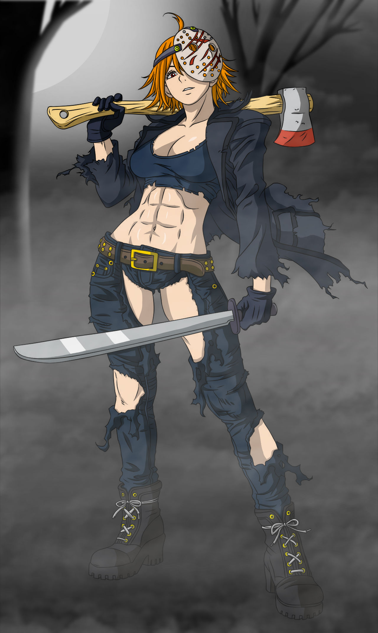 Female Jason Mod Female Jason Statue at Tayla Bugnion blog