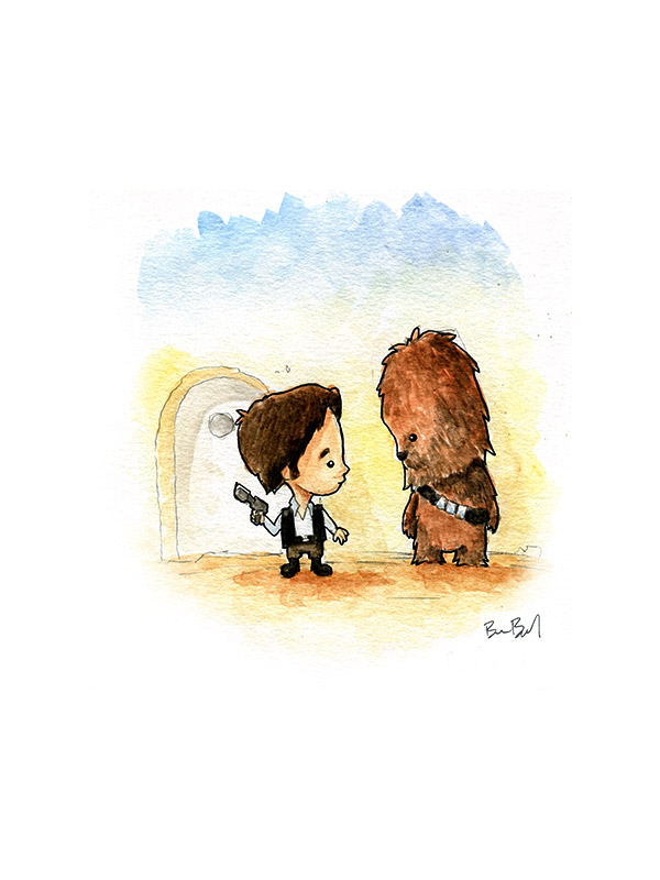 Han and Chewie