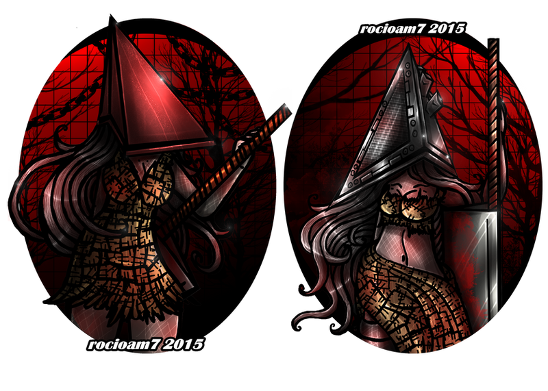 Pyramidal Female Figure Female Pyramid Head Full by rocioam7 on DeviantArt