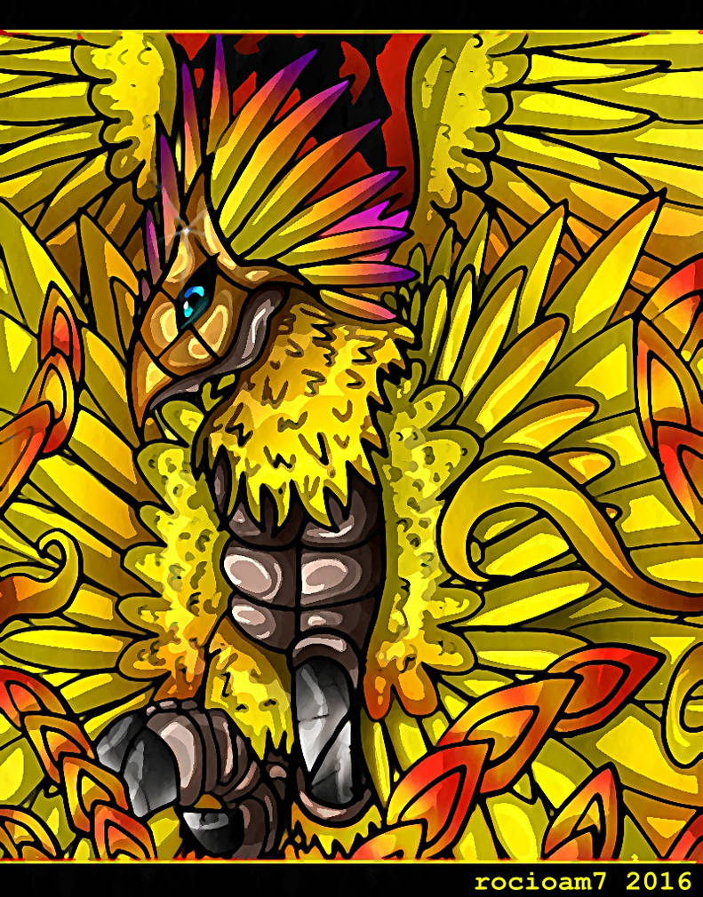 Phoenixmon by rocioam7 on DeviantArt