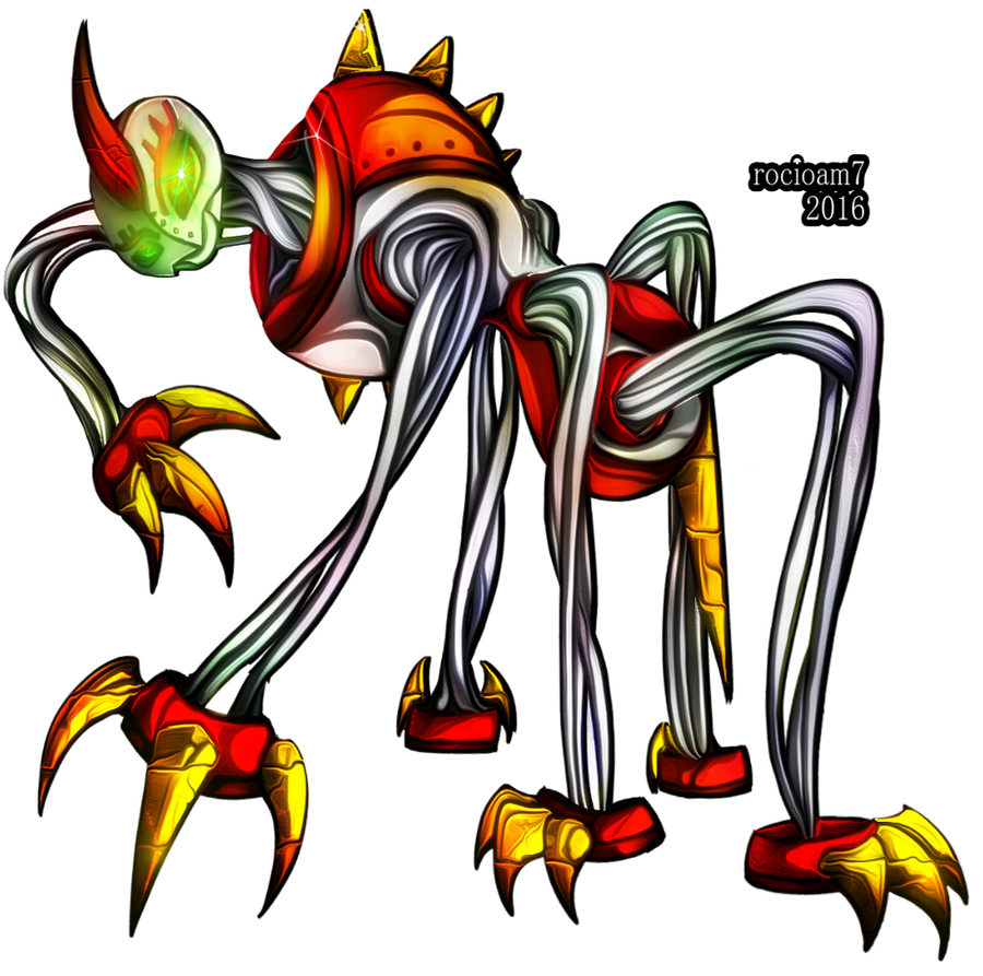 Infermon (+Speedpaint) by rocioam7 on DeviantArt
