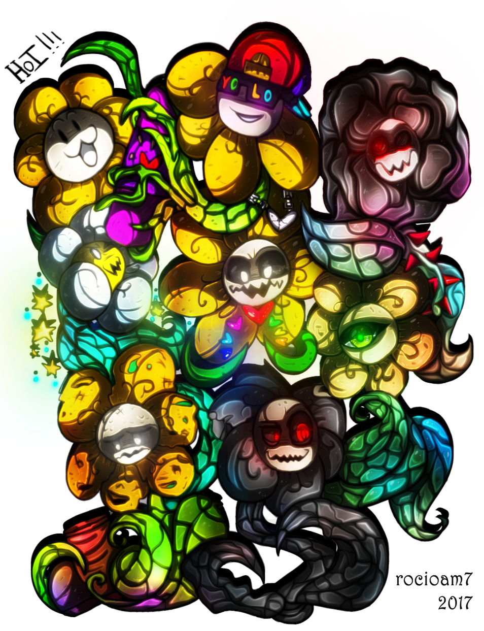 This is all just a bad dream Omega Flowey fanart by AustArt on