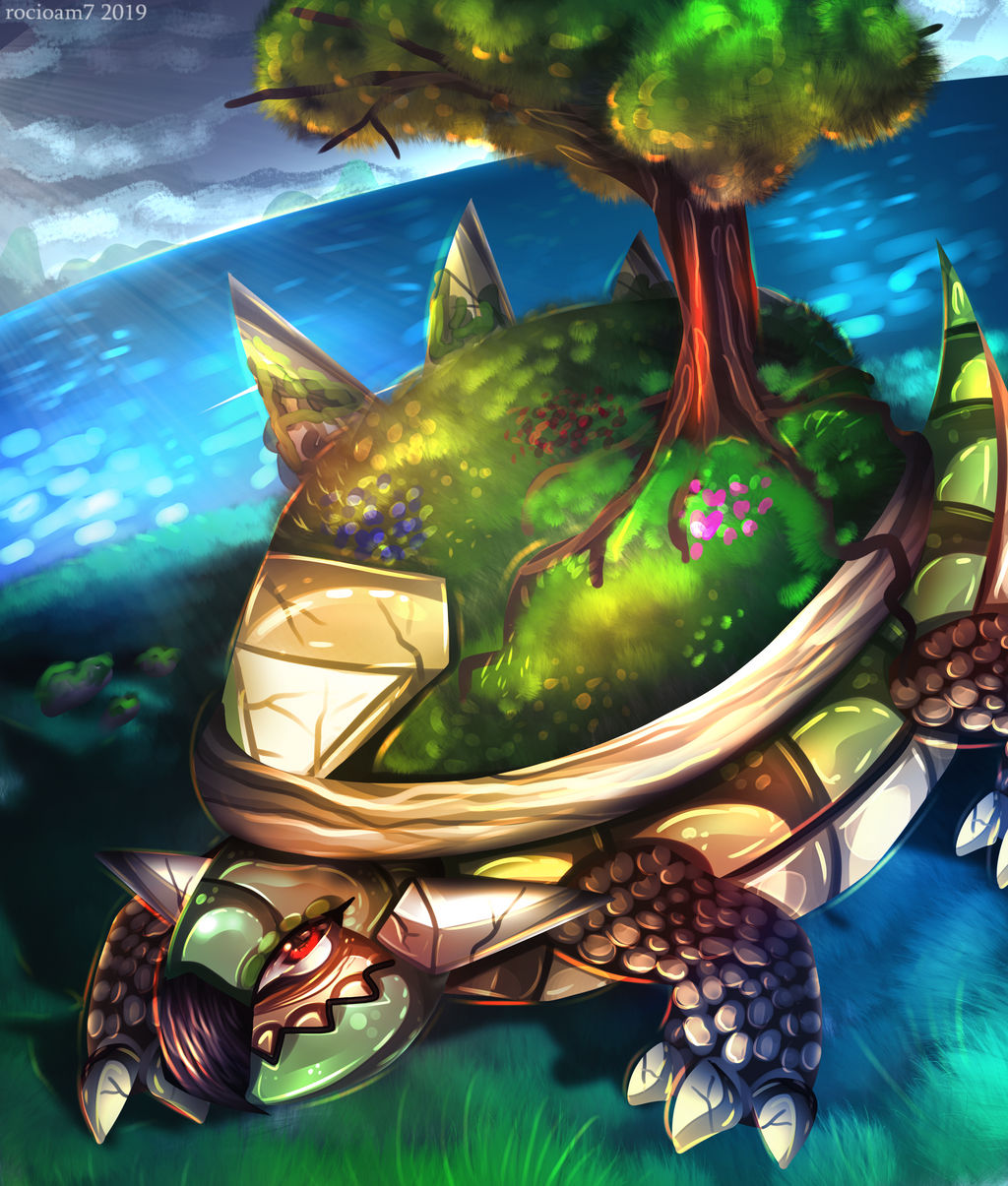 Torterra Rework Torterra by rocioam7 on DeviantArt