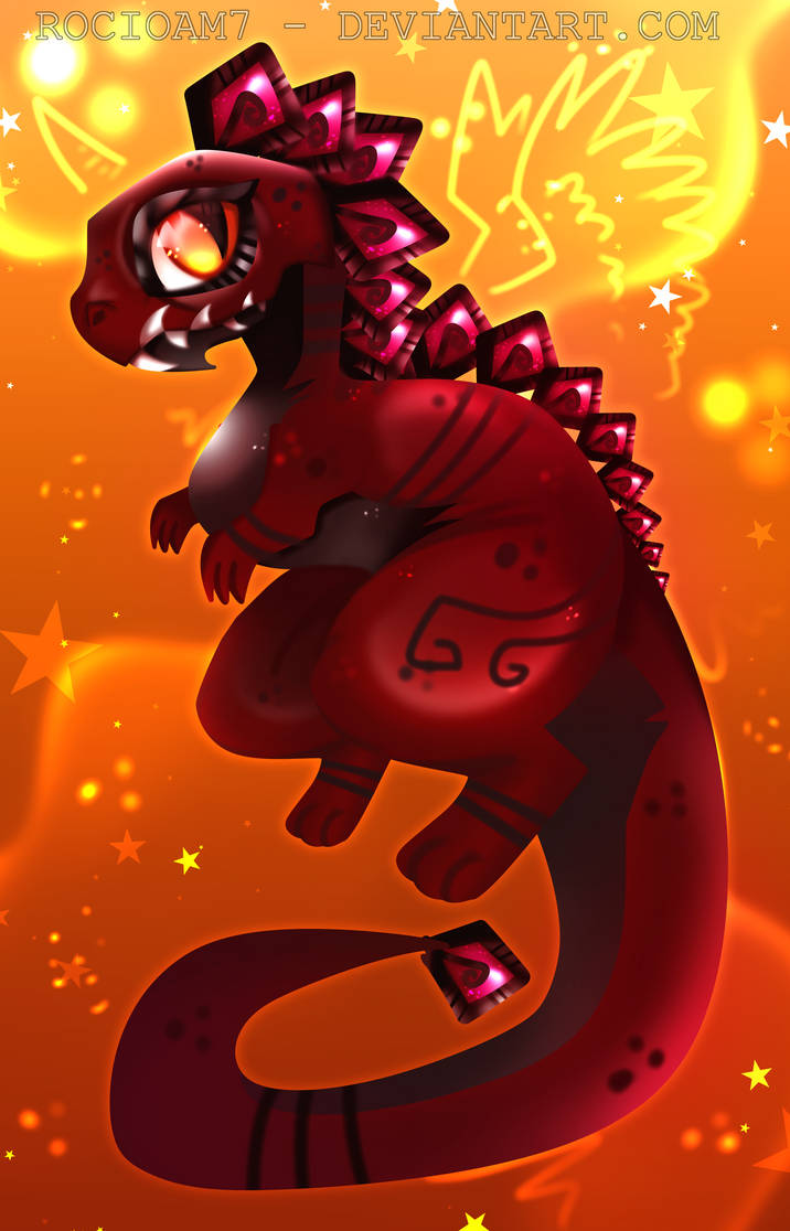 Red-Rex by rocioam7 on DeviantArt