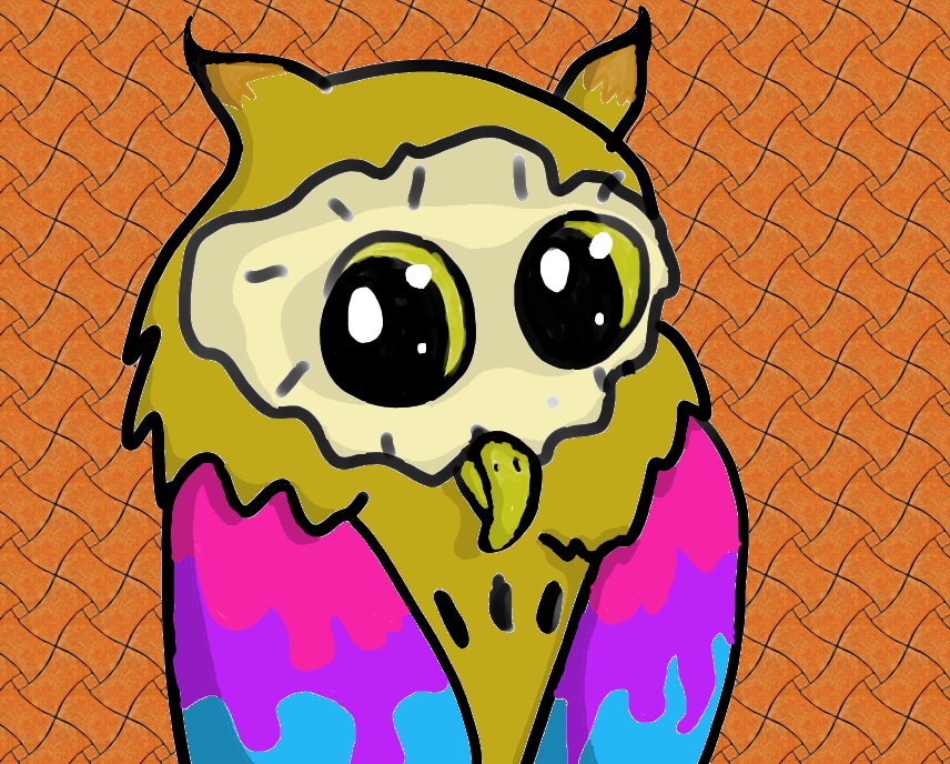 Psychedelic Owl