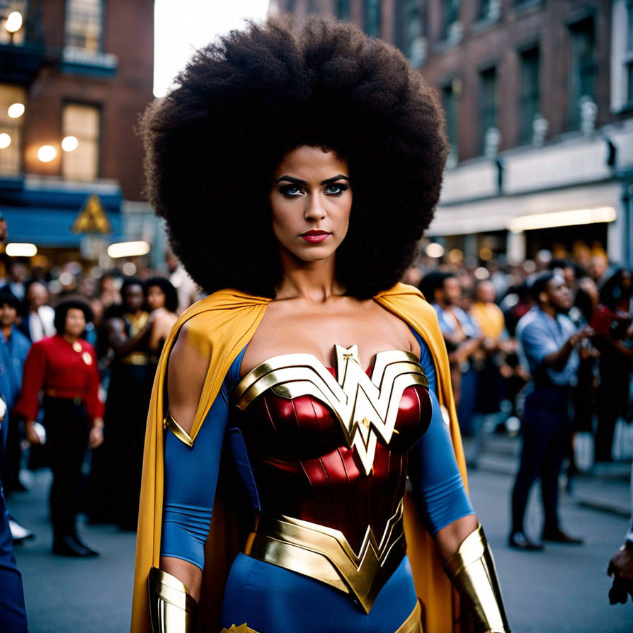 Wonder Woman joins the Big Hair movement