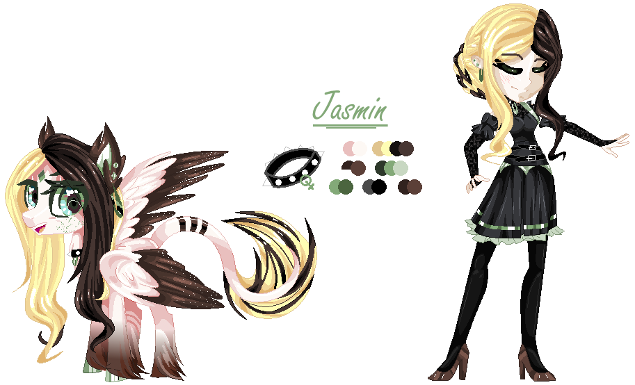 [OFFICIAL DESIGN] Reference Sheet - Jasmin