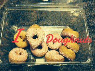 I love doughnuts