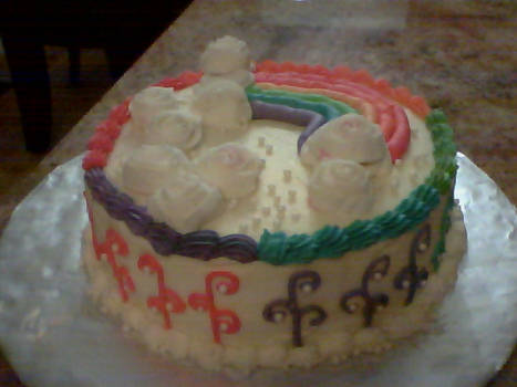 Rainbow Cake of Awesomness