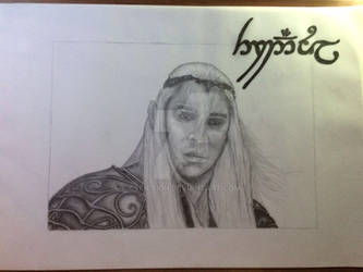 Fanart ~ Thranduil ~ The Hobbit ~ Lee Pace