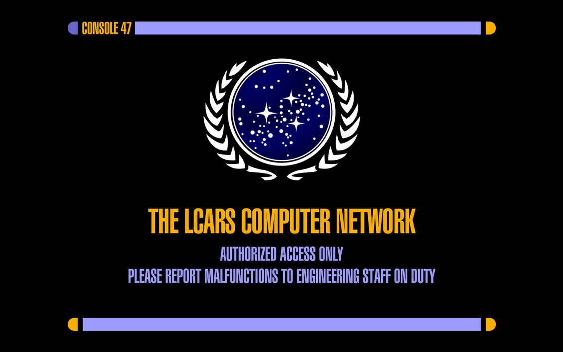 LCARS Computer Network by futurephonic on DeviantArt