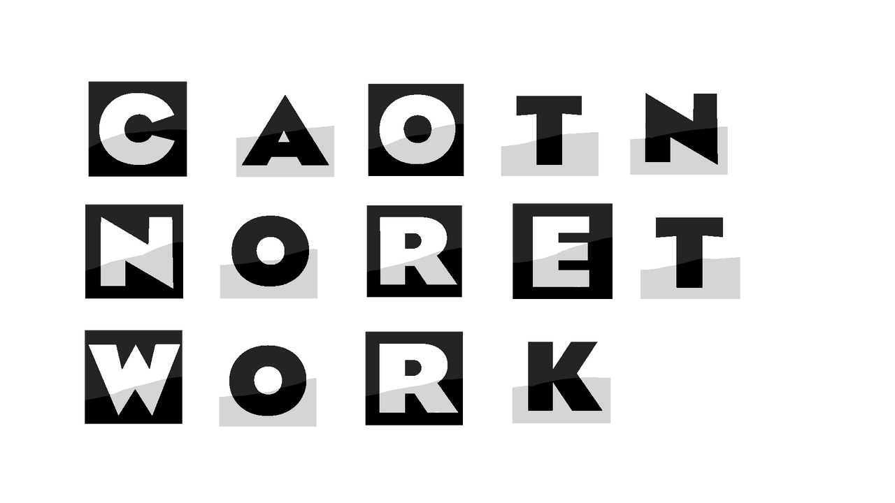 Cartoon Network Building Letters Cartoon Network 3D Logo Letters FIXED by EzekielZian on DeviantArt