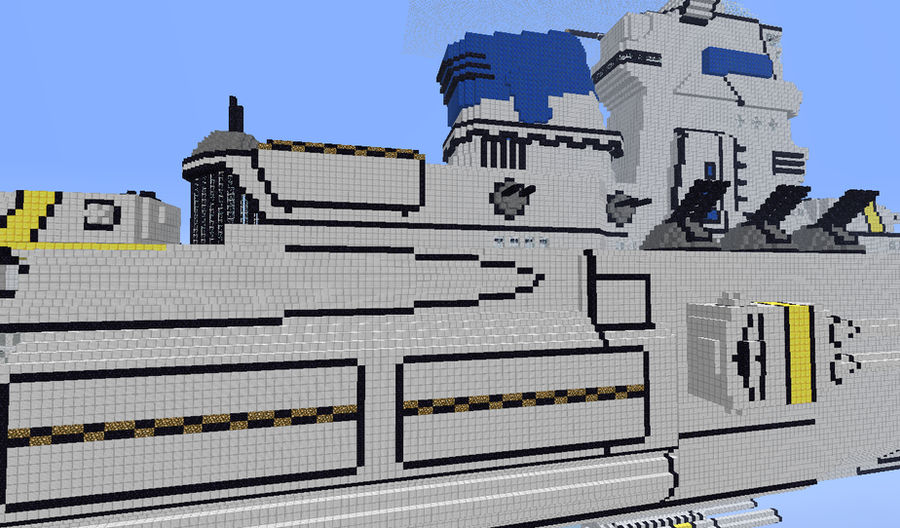 Battleship Shell Minecraft minecraft battleship finished product part 13 by tx-game-player21 on ...