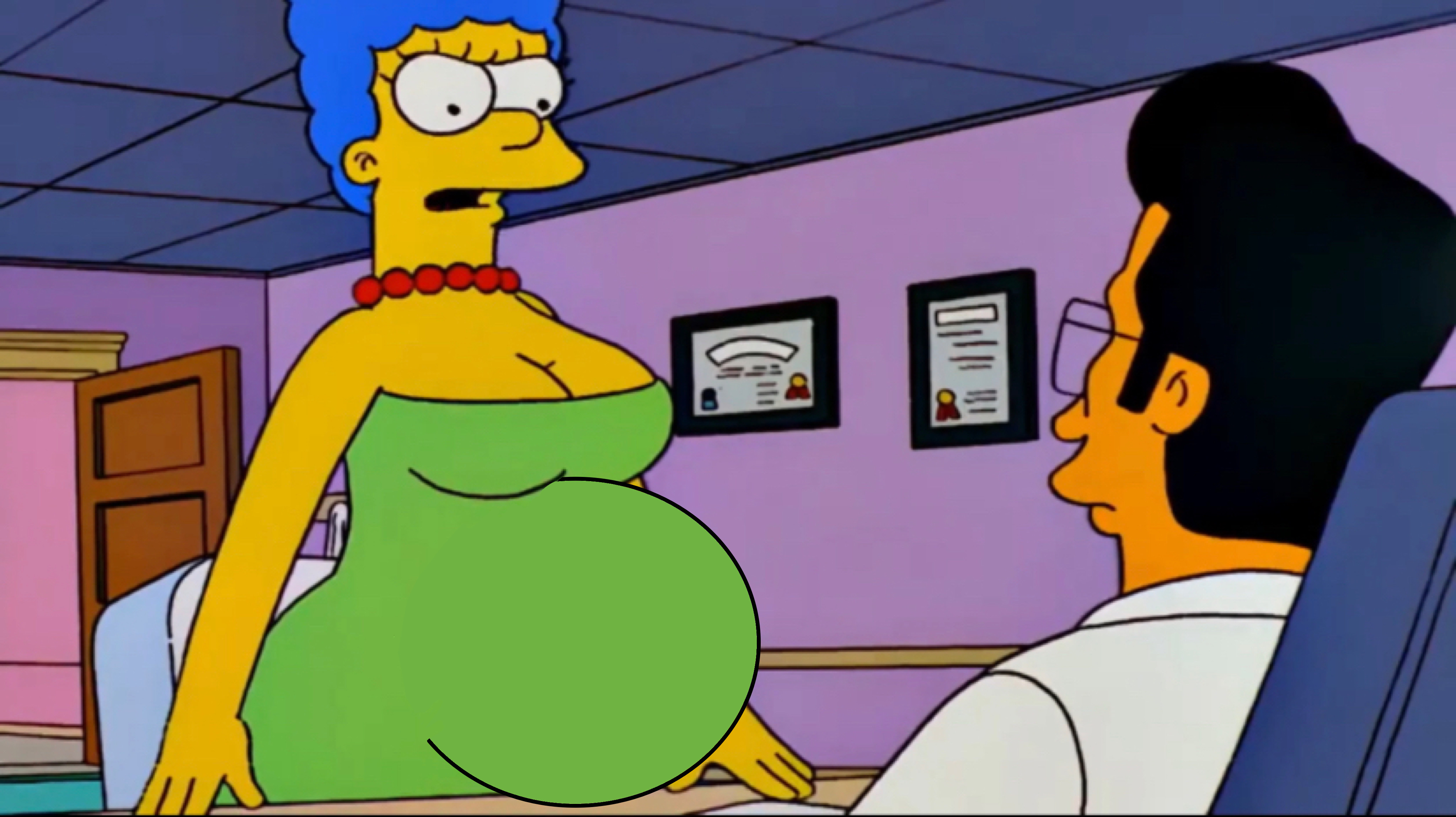 My version of Large Marge by bart8 on DeviantArt