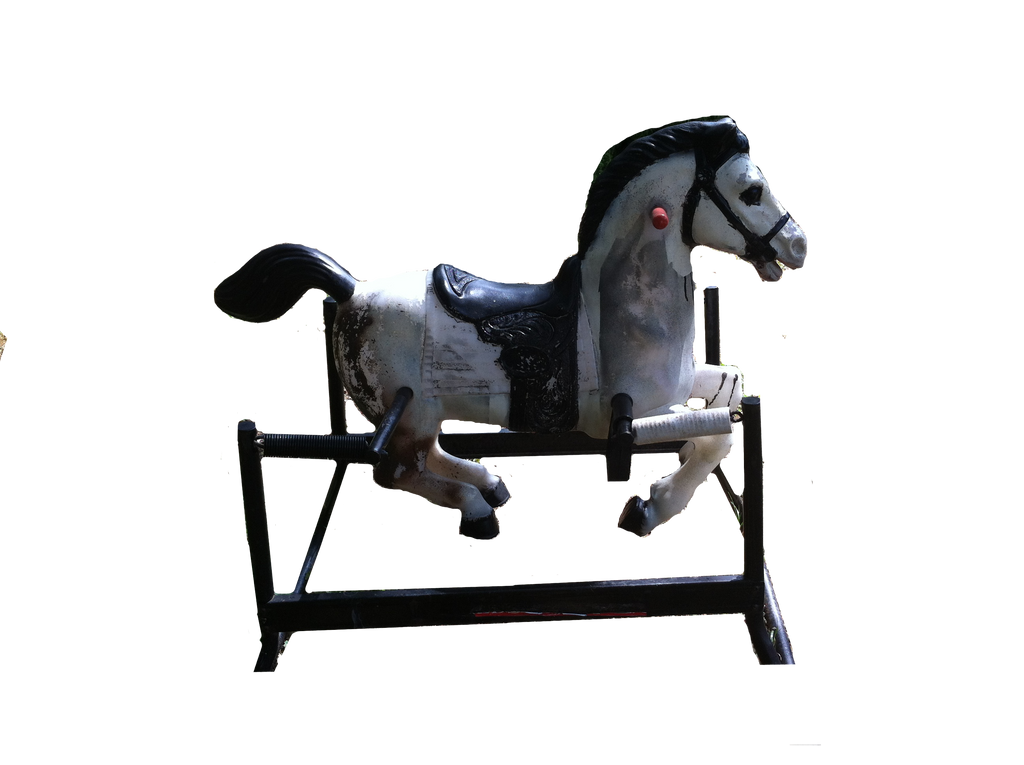 Creepy top rocking horse
