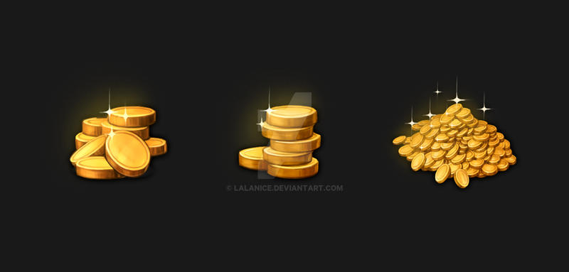 Deviantart Gold Box gold coin by lalanice on DeviantArt