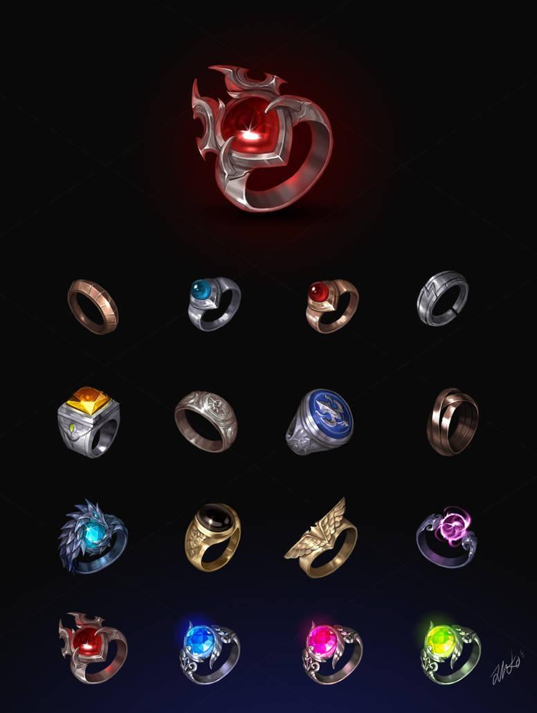 Magic Rings by lalanice on DeviantArt