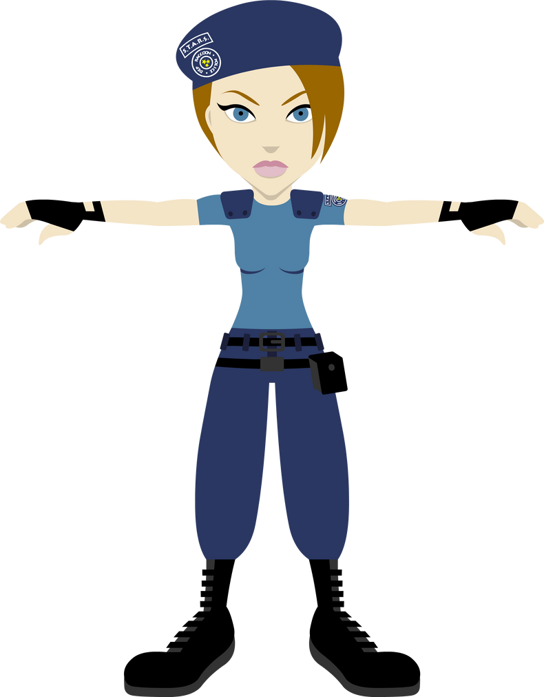 Jill (Resident Evil) by GiaRosArt on DeviantArt