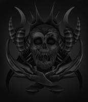 Dark Skull by kuchikiart