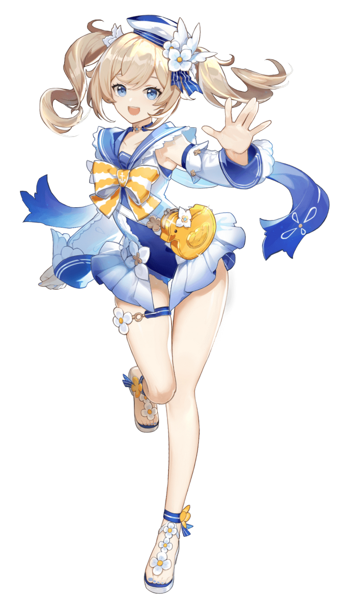 MMD Genshin Impact - Barbara Summertime Sparkle by MMDDistributionIsle ...