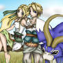 Link,Zelda,and a...goat?