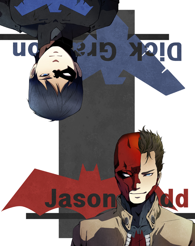 Redhood and Nightwing by ichiless on DeviantArt