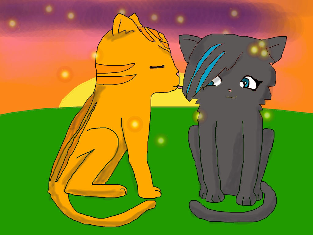 Lionblaze And Cinderheart By Marthapaw On DeviantArt lionblaze-and-cinderheart-by-marthapaw-on-deviantart
