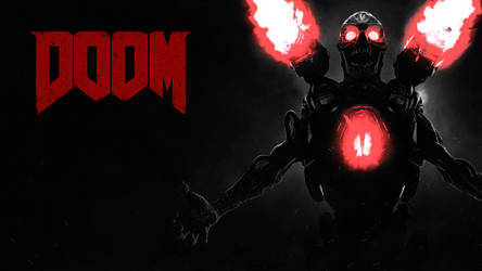 Doom Skeleton Wallpaper By Yzk-Corp