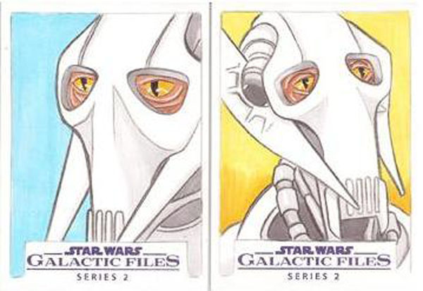 Star Wars Galactic Files Series 2 Sketch Cards 15