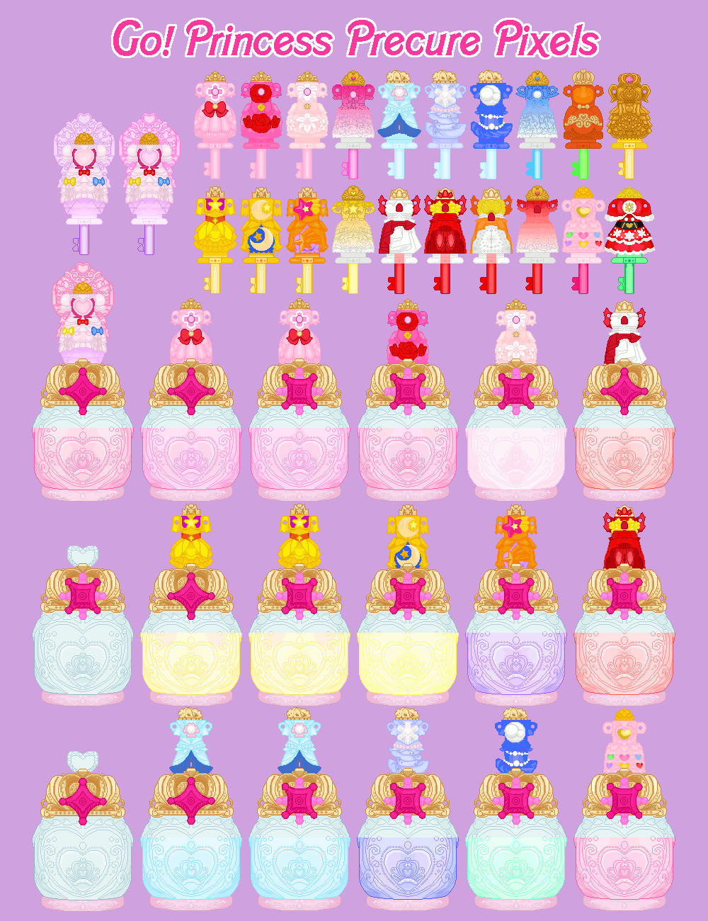 princess precure dress up key Where? A New Dress-Up Key!